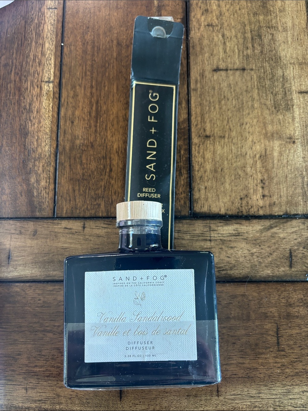 SAND+FOG Vanilla Sandalwood Reed Diffuser — 100ml